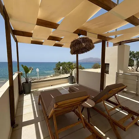 Stella & Eleni Suite With Shared Pool & Open View Kalamaki  Exterior photo